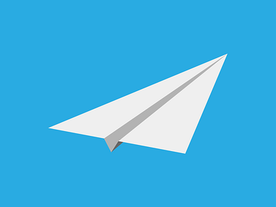 Isometric Paper Plane