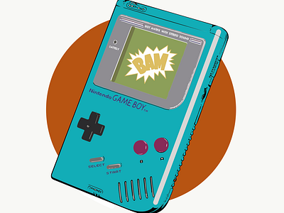 Original Game Boy in Teal