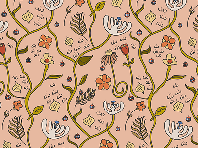 Whimsical Floral Pattern