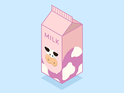 National Milk Day adobe illustrator graphic design illustration isometric isometric design isometric illustration milk national milk day vector