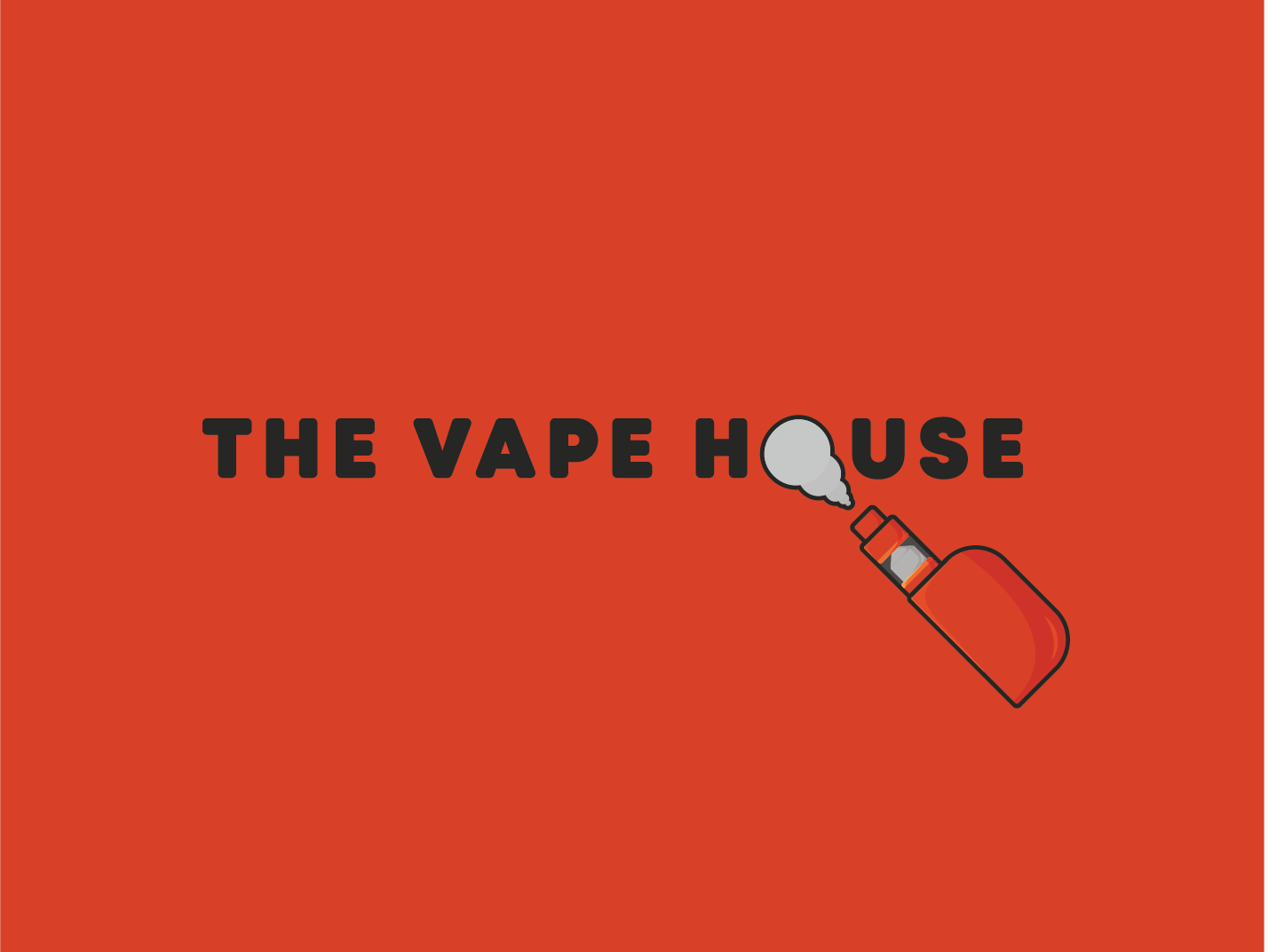 The Vape House Logo by Juliet Maycock on Dribbble