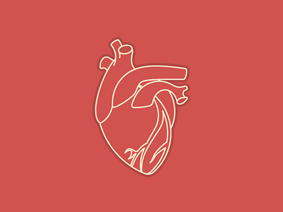 Happy International Organ Donor Day adobe illustrator cream design donor graphic design heart illustration organ organ donor organ donor day red valentines vector