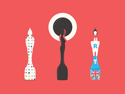 Brit Awards adobe illustrator adobe illustrator cc awards black blue brit awards brits design graphic design illustration red vector white