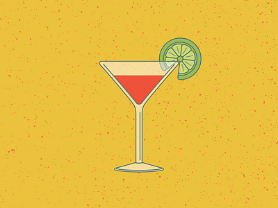 Cosmopolitan adobe illustrator adobe illustrator cc alcohol cocktail cosmopolitan design drink drinks graphic design green illustration orange vector yellow