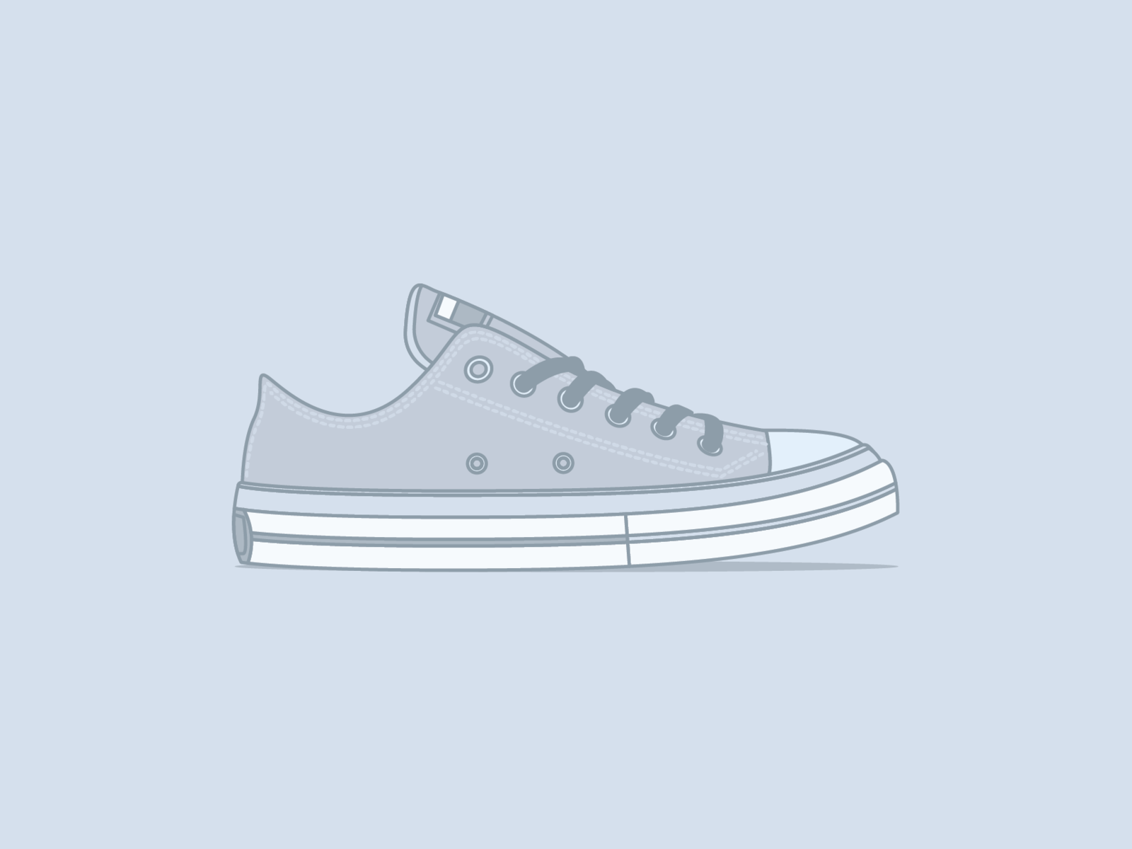 Converse Low Top by Juliet Maycock on Dribbble