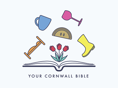Your Cornwall Bible Logo adobe illustrator adobe illustrator cc bible brand and identity branding cornwall design graphic design icon illustration lettering logo logomark logotype typography vector