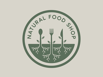 Natural Food Shop Logo