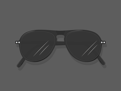 Black Sunglasses adobe illustrator adobe illustrator cc black design graphic design illustration summer sun sun glasses sunglasses vector