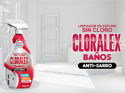 Cloralex Baños Anti-Sarro bathroom cleaner packaging
