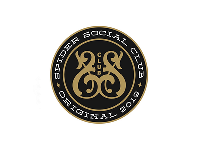 Spider Social Club Logo & Monogram branding icon logo monogram tattoo typography vector