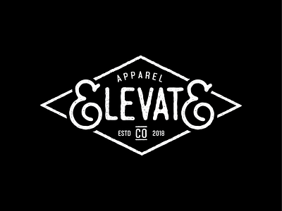 Elevate Apparel Design apparel design branding typography