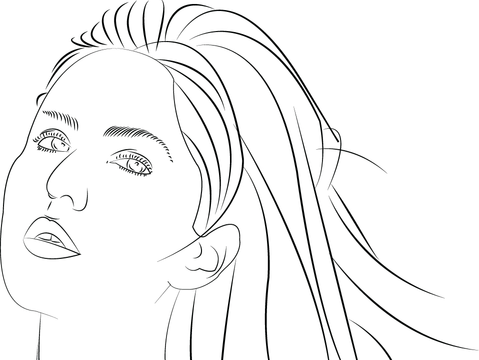 Line Art by Muktha Singh Raghav on Dribbble