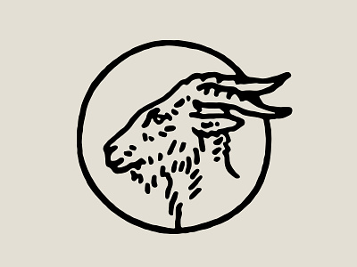 Goat Head animal goat illustration
