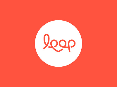 Loop logo brand branding heart identity logo loop love script share