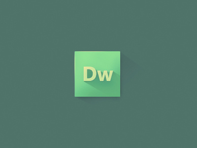 Some more Dw adobe dreamweaver flat icon