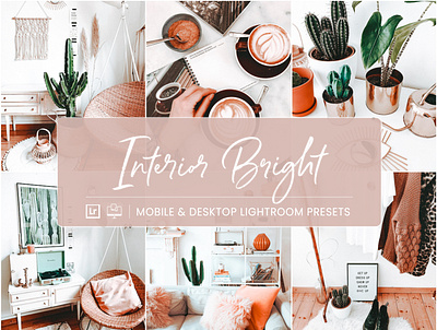 Interior Bright - Mobile & Desktop Lightroom Presets ai̇ry lightroom presets home blogger presets preset in lightroom cc travel lightroom presets