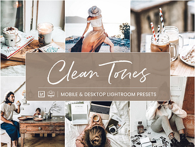 Clean Tones - Mobile & Desktop Lightroom Presets clean tones lightroom presets warm mobile lightroom presets