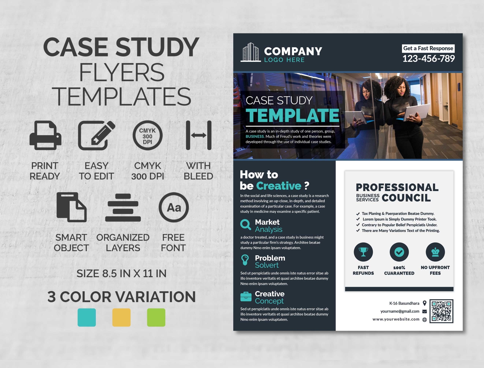 Case Study Flyer Template by Rafix Lam on Dribbble Intended For Research Study Flyer Template