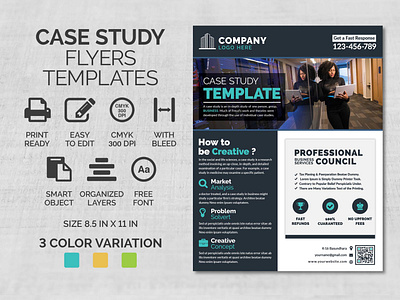 Case Study Flyer Template