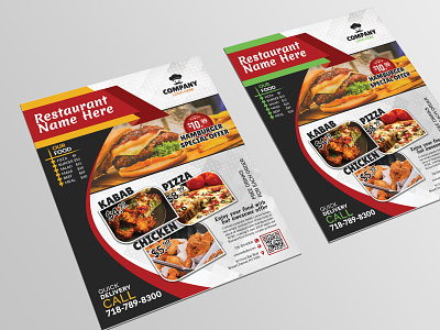 Restaurant/Food Promotion Flyer Template kabab restaurant kabab restaurant