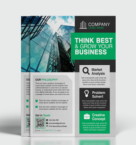 Corporate Business Advertising Flyer Template