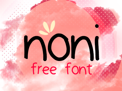 Noni ~ Sweet Handwritten Free Font free font noni hand written typography freebie psddd fun