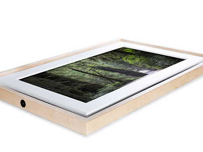 Lightbox Meural Canvas art frame iot physical product