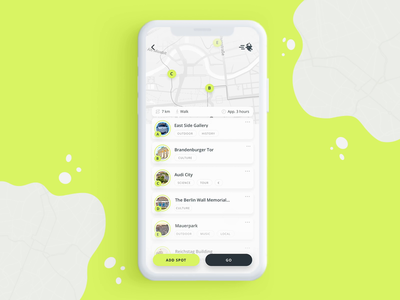 Rideguide App after effects animation app app animation app design audi buttons clean design ios location map map animation motion tourism ui ux ux design video