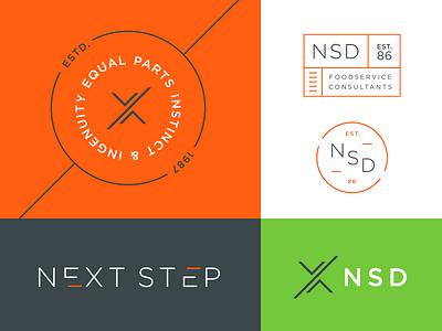 Next Step Design Logos