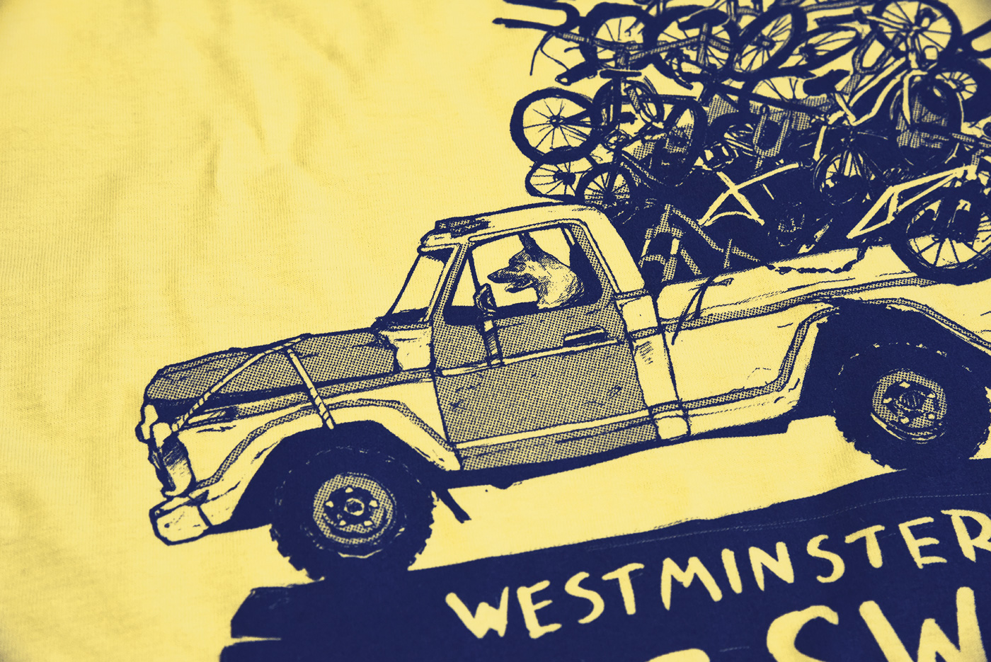 Spoke Apparel Co. Bike Swap Tee by Alex Rebele on Dribbble