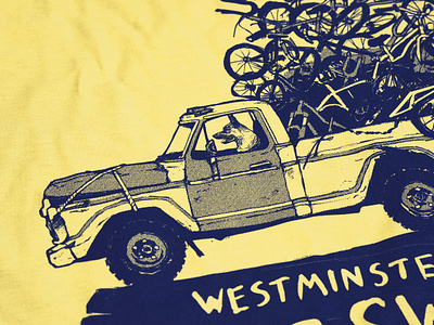 Spoke Apparel Co. Bike Swap Tee by Alex Rebele on Dribbble