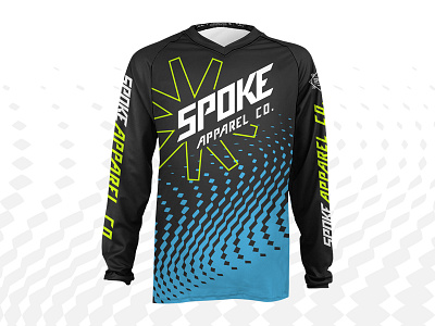 Spoke Apparel Co. 2018 Team Jersey bike flow jersey mountain biking pattern shirt t shirt