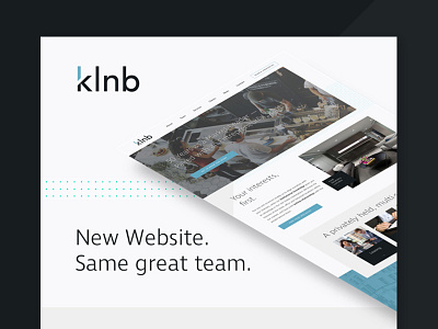 KLNB Email announcement email isometric real estate