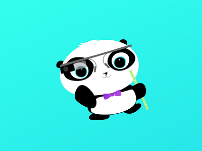 Little Panda app character design fun icon illustration ios panda sketch app