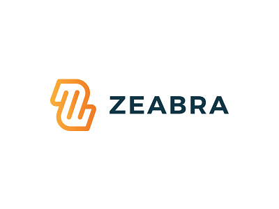 Zebera branding clean clever design eye catching eyecatching flat gradient graphic design icon identity lettering logo minimal typography vector zebra