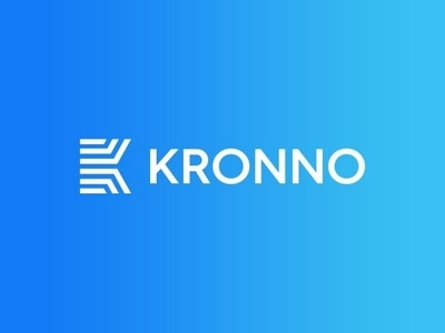 Kronno branding clean clever design eye catching eyecatching flat graphic design icon identity lettering logo minimal typography vector