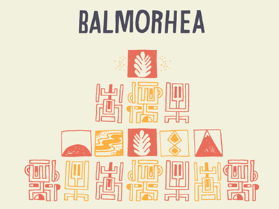 Balmorhea Poster iconography poster