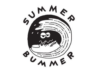 Summer Bummer bummer stitches summer surfing