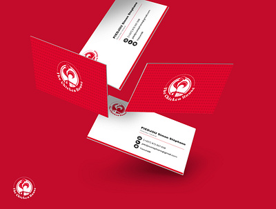 visit card for The Chicken House company branding design graphic design illustration logo logotype