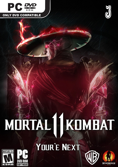 Mortal Kombat 11 Game Cover cover art game mk mortal kombat