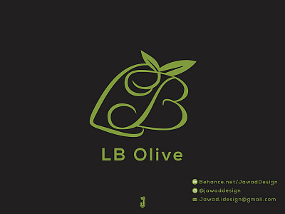 LB Olive Logo Design