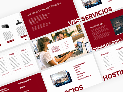 Tech Services landing page design web design website
