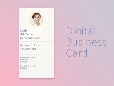 Digital Business Card