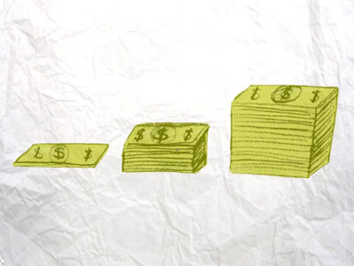 Pay-What-You-Want illustration illustration manipulation money