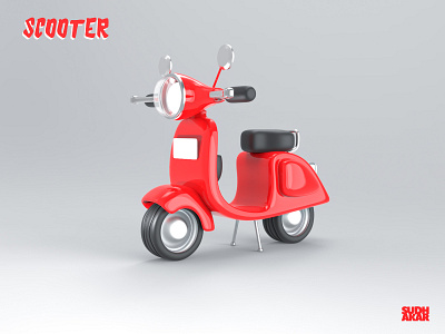 Scooter_red