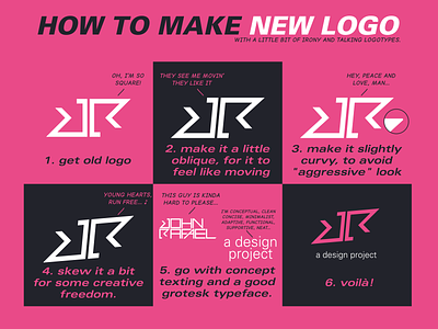 How to make new logo logo personal brand vector