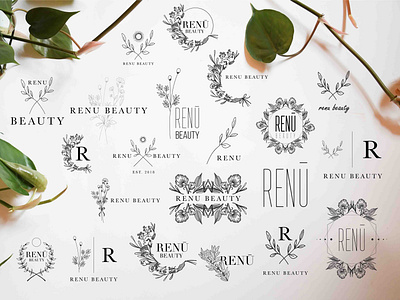 Renu Beauty Logos