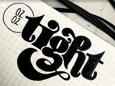 Journal Typography Sketch