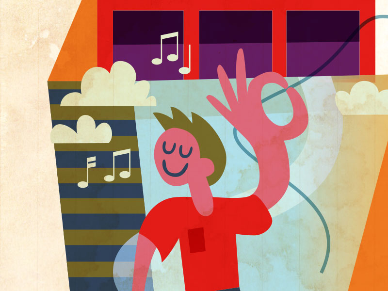 Pretty Daze illustration design
