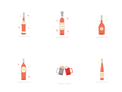bottle X6 design illustration